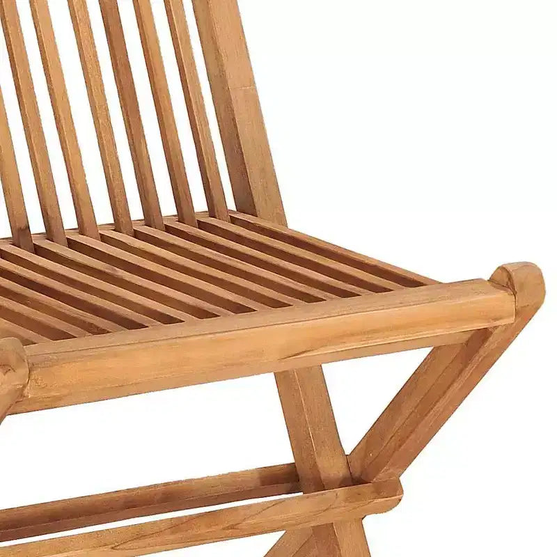 vidaXL Essgruppe für den Außenbereich Naturholz