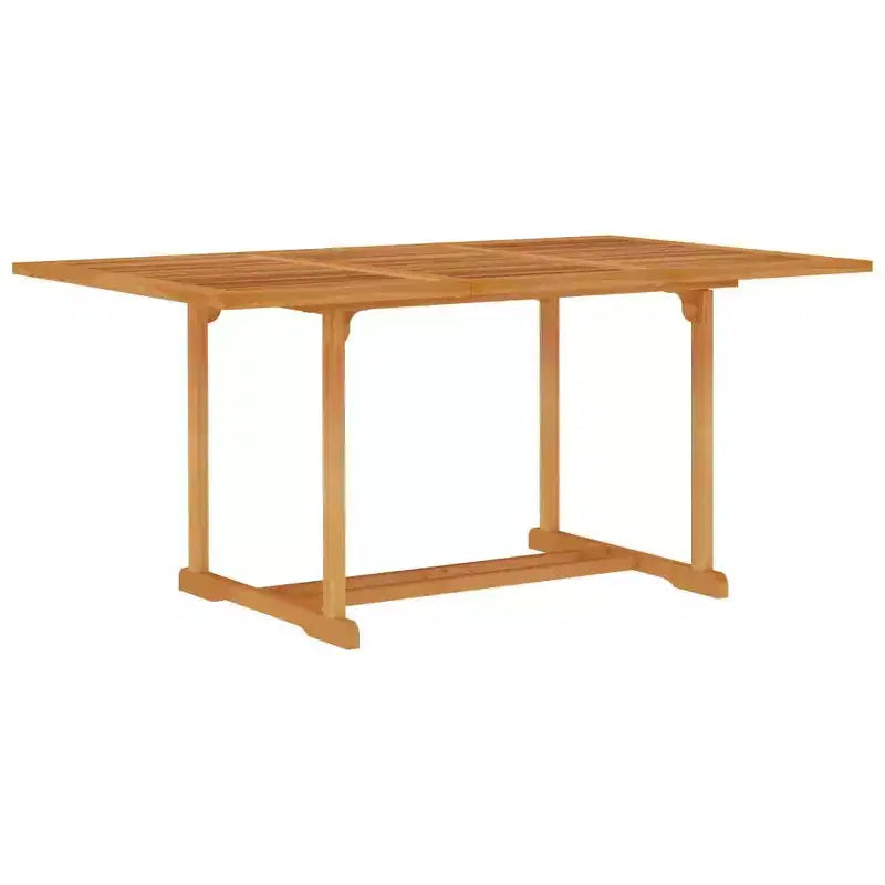 vidaXL Garten-Essgruppe Teak