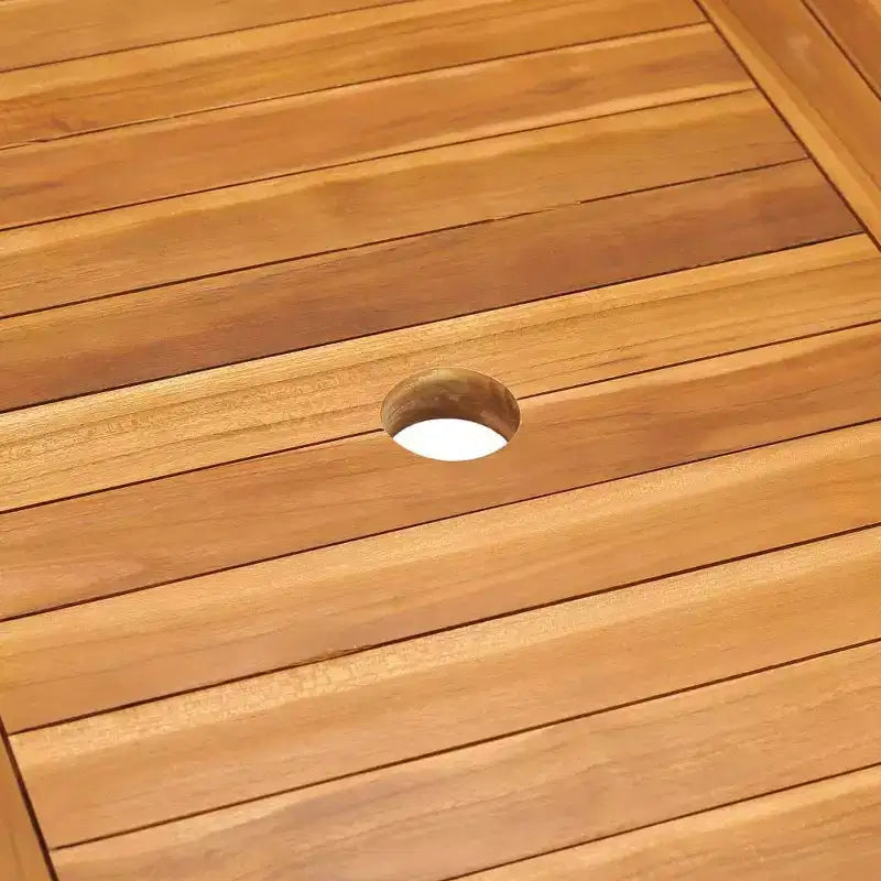 vidaXL Garten-Essgruppe Teak