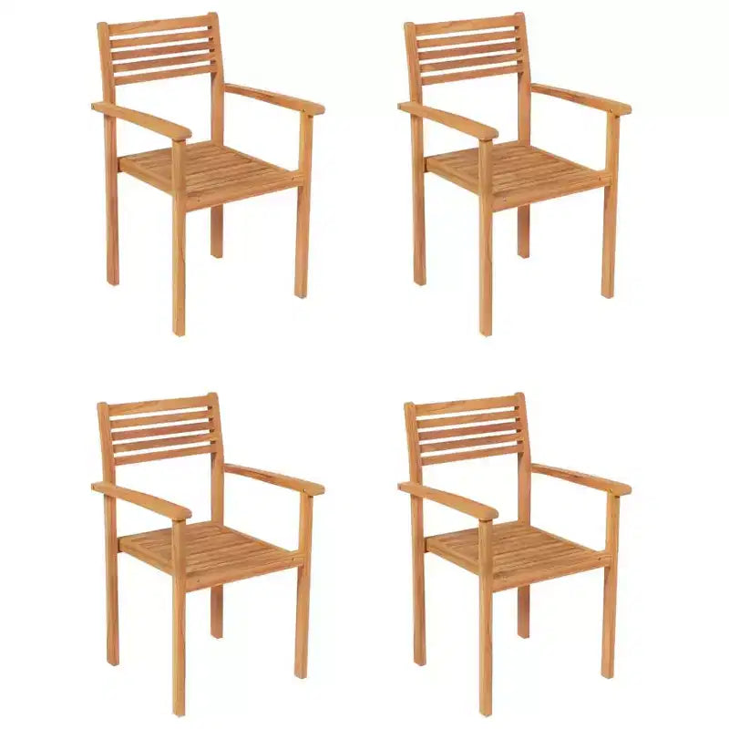 vidaXL Garten-Essgruppe Teak