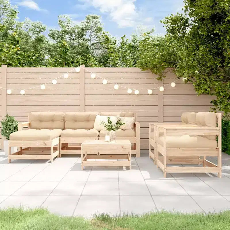 vidaXL Garten Lounge-Set,