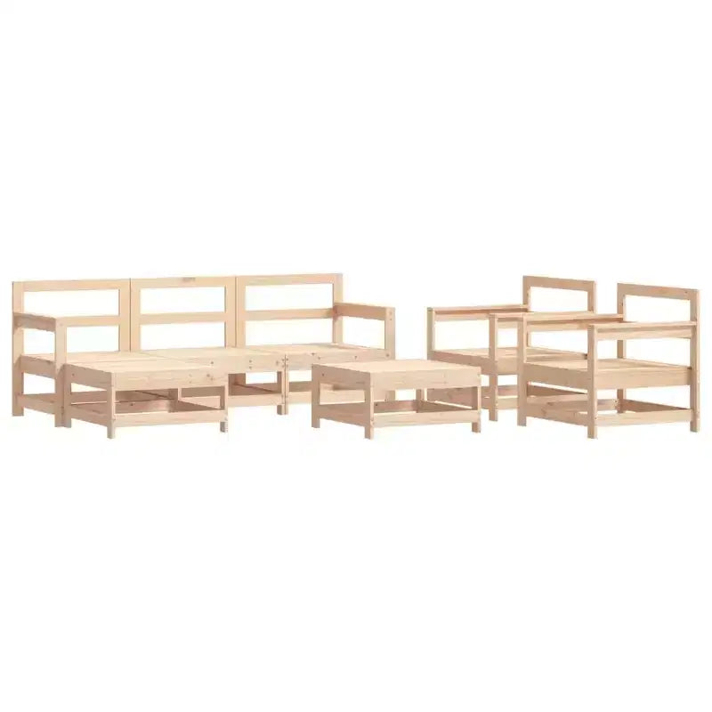 vidaXL Garten Lounge-Set,