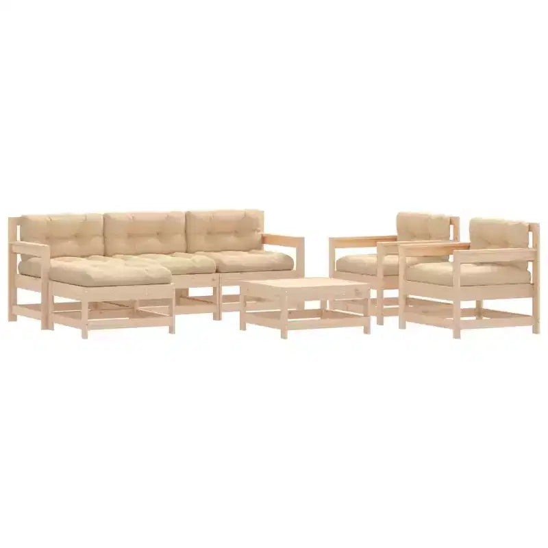 vidaXL Garten Lounge-Set,