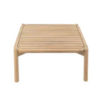 Christopher Knight Home Bhanu Outdoor-Akazienholz 3-Sitzer-Sofa & Lamellen-Couchtisch-Set