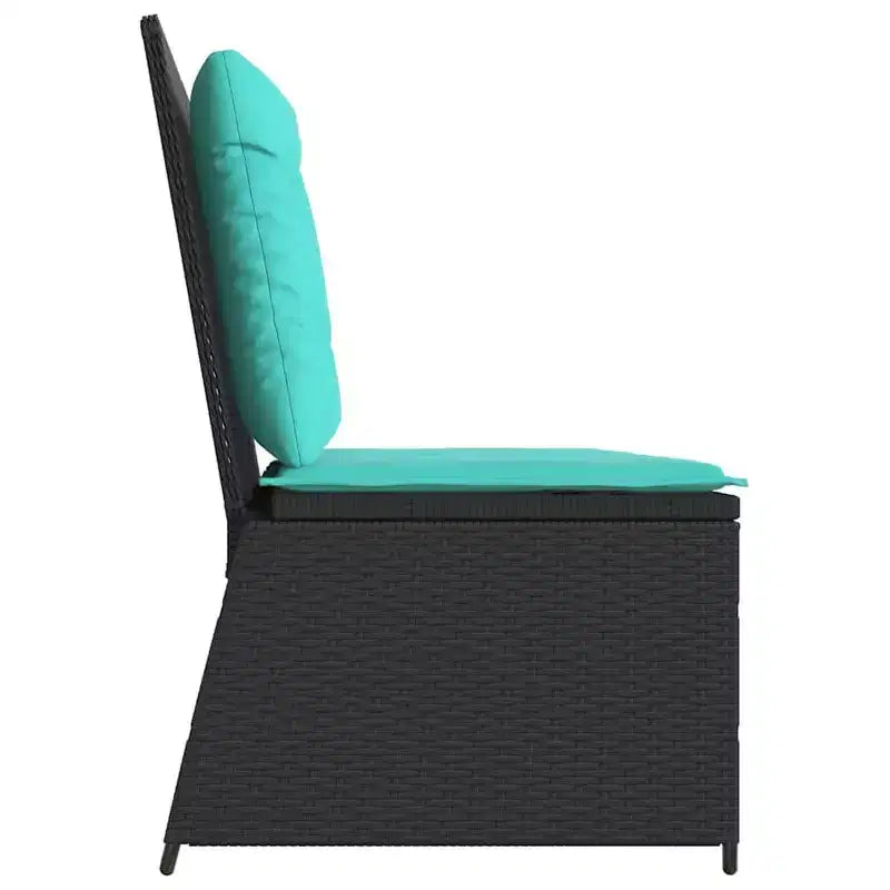 vidaXL Gartenbank Polyrattan