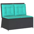 vidaXL Garden Bench Poly Rattan