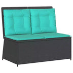 vidaXL Garden Bench Poly Rattan