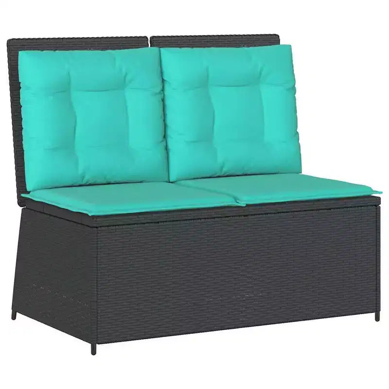 vidaXL Garden Bench Poly Rattan