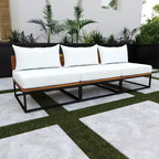 Taradale Outdoor Chair with Cushions - Set Of 3 - White - SEI