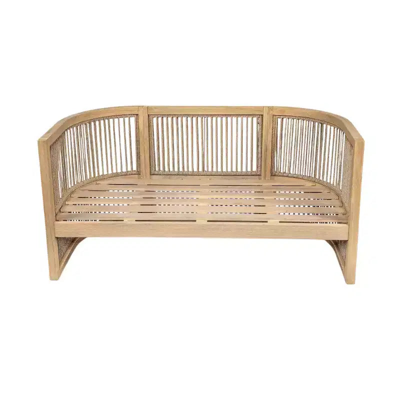 Christopher Knight Home Wulan 5-teiliges Konversationsset aus Akazienholz mit Betontisch