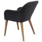 vidaXL Garten Essgruppe Polyrattan
