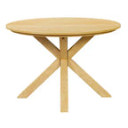Whisen 5-teiliges Outdoor-Esstisch-Set für 4 Personen, Terrassentisch und Stühle, modernes Garten-Gesprächs-Set, 1 Esstisch und 4 Fasssessel