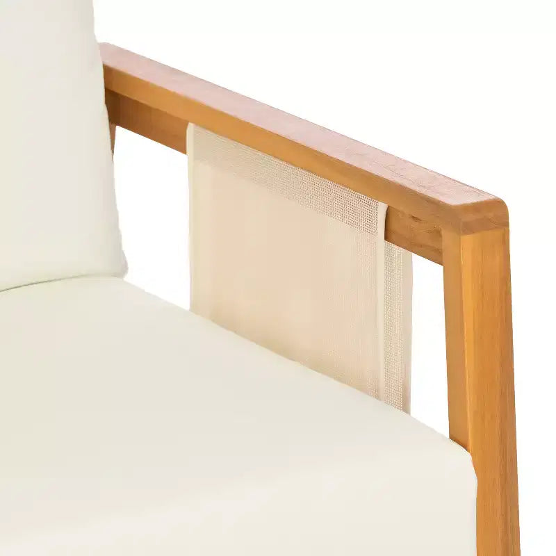 ModernLuxe 2/4-teiliges Terrassen-Sofa-Set, Outdoor-Gesprächsgarnitur, wetterfeste Gartensitzgruppe mit weichen Kissen und Couchtisch