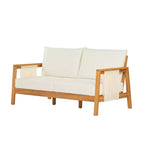 ModernLuxe 2/4-teiliges Terrassen-Sofa-Set, Outdoor-Gesprächsgarnitur, wetterfeste Gartensitzgruppe mit weichen Kissen und Couchtisch