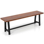 Costway 1/2 PCS 60  Dining Bench 3 Person Entryway Shoe Bench with