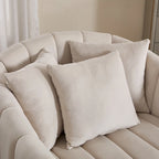 Beige / Green / Black / Navy Velvet 360° Swivel Barrel Accent Chair with Storage Ottoman for 1 Person