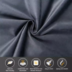 Whisen Velvet 3-in-1 Schlafsofa und wandelbares Schlafsofa im Kingsize-Format mit ausziehbarem Ottomane, getuftetem Design