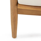 Willowbrook Outdoor Akazienholz 4-Sitzer Lounge-Set von Christopher Knight Home