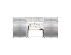 Seville Classics UltraHD 2-teiliges, extrabreites Aufbewahrungsschrank-Set, 60 x 24