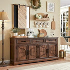 Buffetschrank Landhausstil, Kaffeebar Weinbar für Esszimmer - N/A