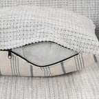 61.6 Modernes Chenille-Schlafsofa mit USB-Anschlüssen, Becherhaltern und verstellbarer Rückenlehne für Wohnzimmer, Apartment