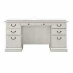 Bush Furniture Saratoga Chefsessel mit Schubladen und Stauraum