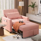 3-in-1 verstellbares Schlafsofa, ausziehbares Sesselsofa, umwandelbares Klappbett für das Wohnzimmer