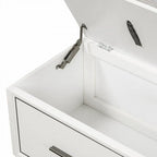 Schuhbank mit abnehmbarem Kissen und verstecktem Stauraum für Diele und Wohnzimmerorganisation