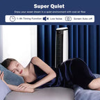 Costway 3-in-1 Verdunstungs-Luftkühler 41'' Tragbarer Turmventilator Luftbefeuchter
