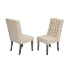 Best Quality Furniture 9-teiliges rustikales, ausziehbares Esszimmerset in Grau