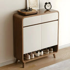 Moderner Holzflur mittlerer Schuhschrank