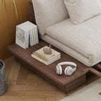 JASIWAY Modernes Sofa aus Massivholz mit Polsterung aus Baumwollleinen