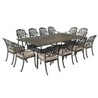 Manasquan 13-teiliges Essgruppe aus Gunmetal Aluminium von Havenside Home