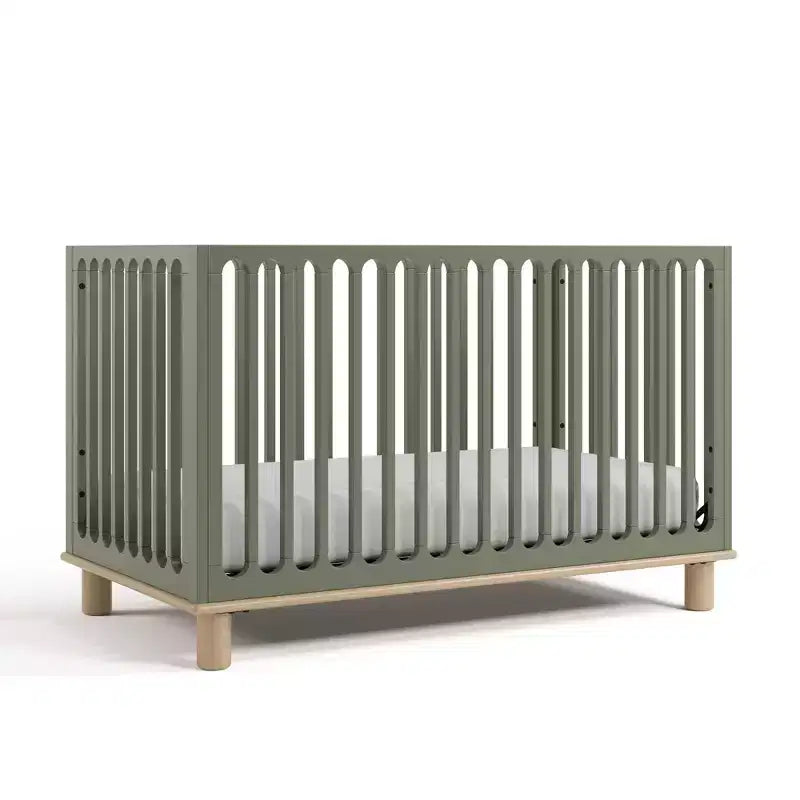 Storkcraft Sicily Deluxe 3-in-1-Kinderbett mit Kleinkindschutzgitter