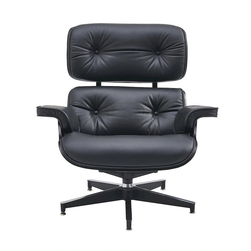 Mid Century Modern Leder Loungesessel Sessel Relaxsessel