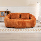 Chenille-Sitzsack – Faules Sofa