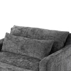 Polibi extra-tiefer Chenille-Schlafsofa-Sessel