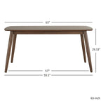 Norwegisch-dänisches Esstisch-Set aus Eiche mit konischen Beinen von iNSPIRE Q Modern