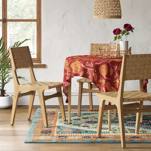 Ceylon Woven Dining Chair Natural Wood - Threshold™