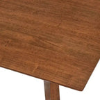 Buylateral Clybourn Mid Century Modern Quadratischer Esstisch Walnuss: Mid-Century Modern, Gummibaumholzbeine, MDF-Platte