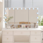 Luxuriöser LED-Schminktisch mit 9 Schubladen Elegante Schminkstation