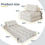 8 Kord-Klappsofa, Einzel