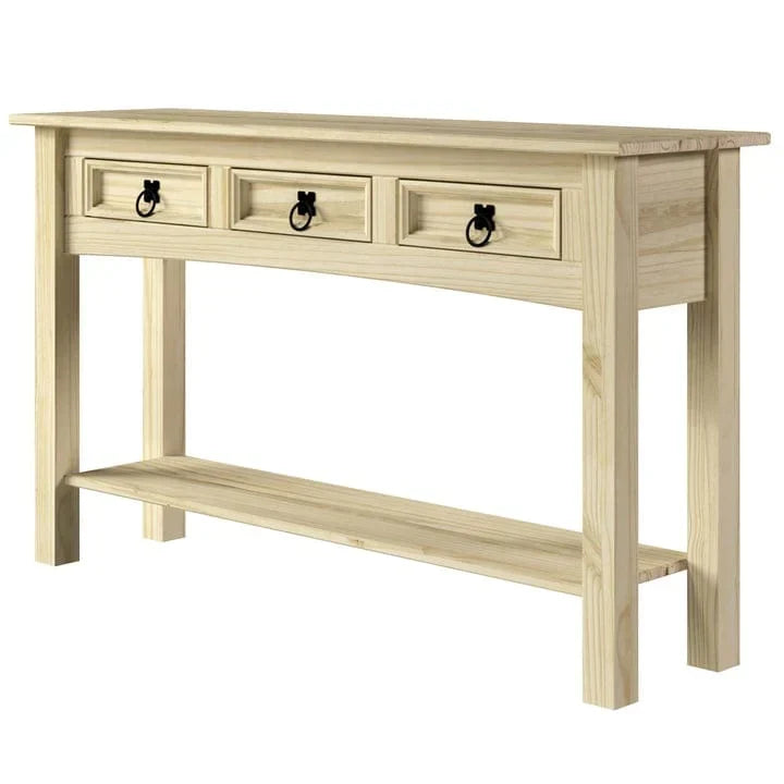 Holz-Dielentisch Konsole 3 Schubladen Corona | Furniture Dash - N/A