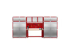 Seville Classics UltraHD 2-teiliges, extrabreites Aufbewahrungsschrank-Set, 60 x 24