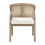 Christopher Knight Home - Esszimmerstuhl mit Rohrgeflecht (2er-Set)