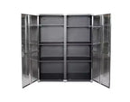 Seville Classics UltraHD 2-teiliges, extrabreites Aufbewahrungsschrank-Set, 60 x 24
