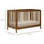 Babyletto Swell 4-in-1 umwandelbares Kinderbett mit Umbausatz zum Kleinkindbett