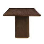 Christopher Knight Home Yodsak Modernes 7-teiliges Esszimmer-Set aus Holz und Metall mit 180°-Drehstühlen