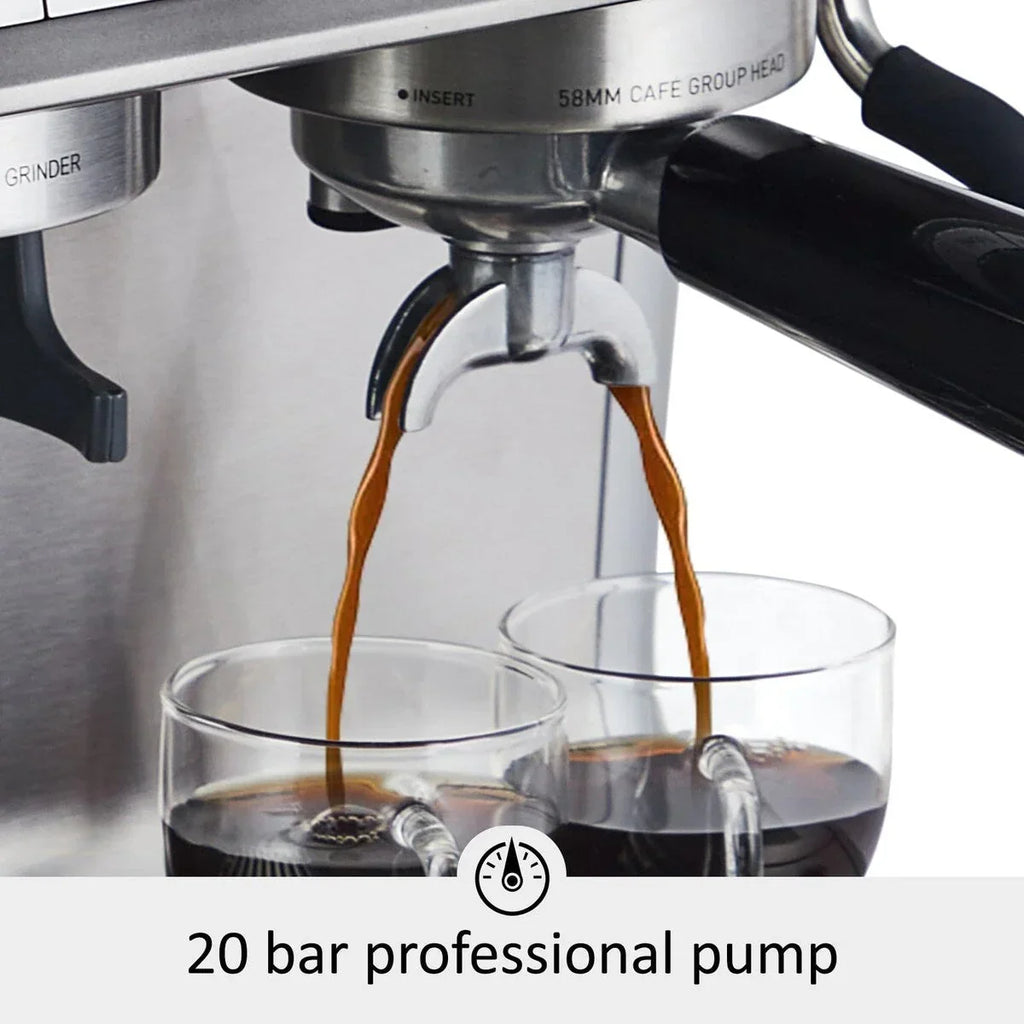 Espressomaschine, mit Mahlwerk, 2,8 L Wassertank
