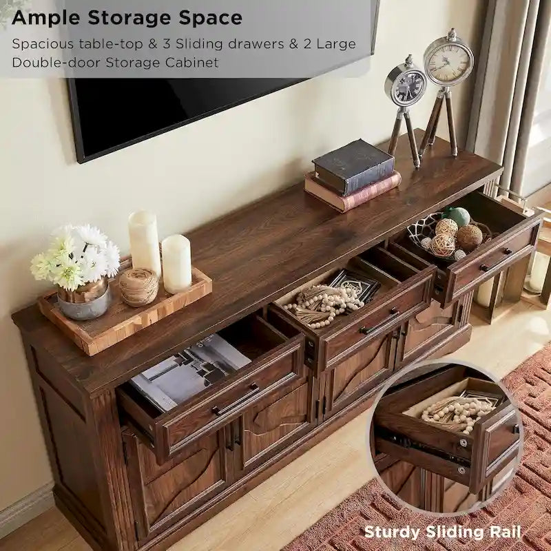 Buffetschrank Landhausstil, Kaffeebar Weinbar für Esszimmer - N/A